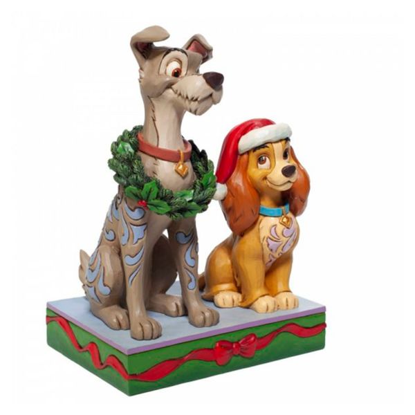 Lady and Tramp Figure Christmas The Lady and The Tramp Jim Shore Disney Traditions