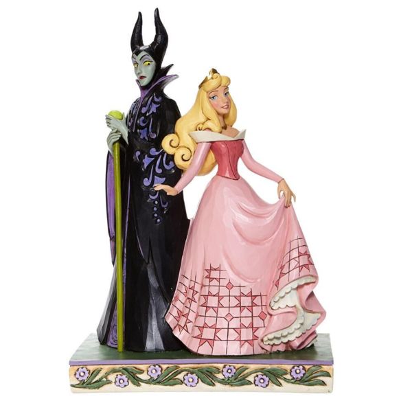 Maleficent & Aurora Figure Sleeping Beauty Jim Shore Disney Traditions