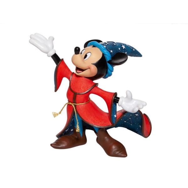 Figura Mickey Mouse Brujo Fantasia 80 Aniversario Disney Showcase Collection