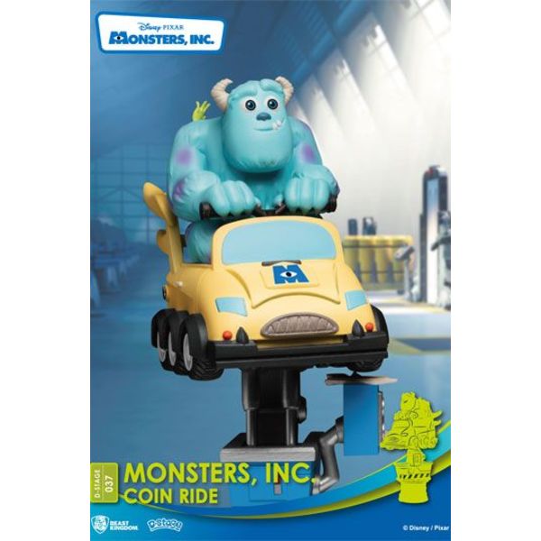Figura Mike y Sully Coin Ride Monstruos SA Disney Series Diorama D-Stage