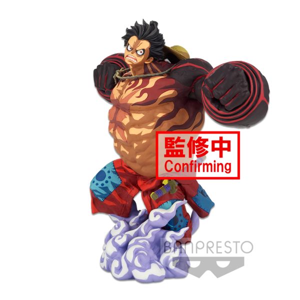 Figura Monkey D Luffy Gear 4 One Piece Super Master Stars Piece Two Dimensions
