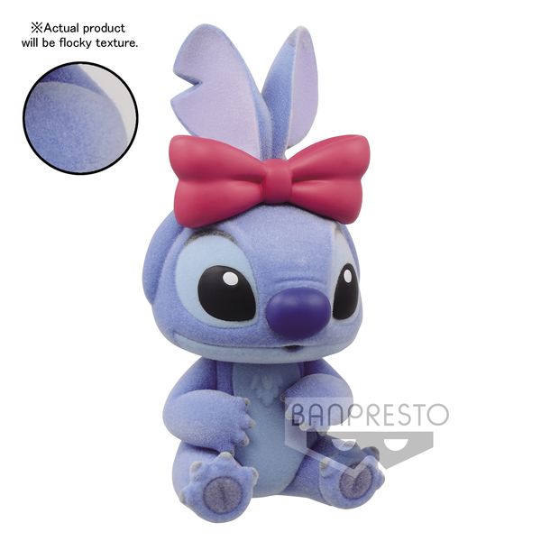 Stitch Figure Disney Characters Fluffy Puffy Stitch & Angel