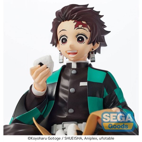 Kimetsu No Yaiba Zenitsu Comiendo Onigiris Figura En Caja