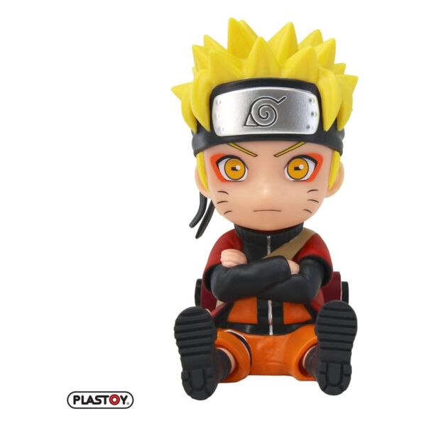 Coin Bank Figure Sage Mode Naruto Shippuden Plastoy