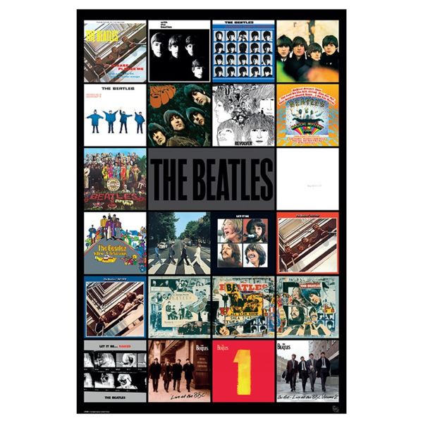 Albums Poster The Beatles 91.5 x 61 cms