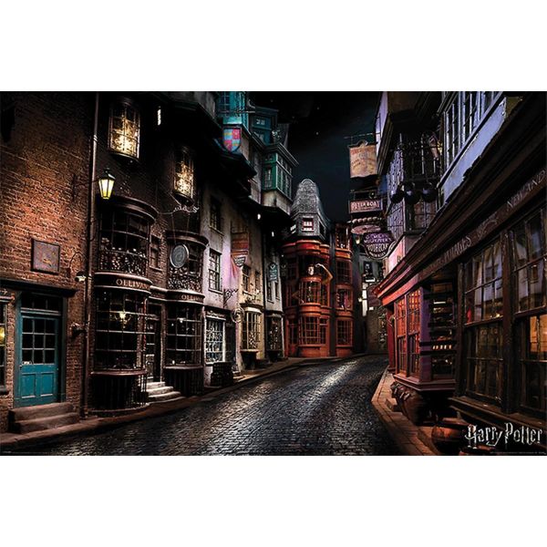 Diagon Alley Poster Harry Potter 61 x 91 cms