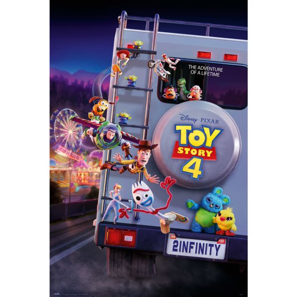 Poster Toy Story 4 Disney Pixar 91,5 x 61 cms