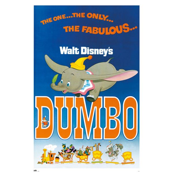 Poster Dumbo Disney 91,5 x 61 cms