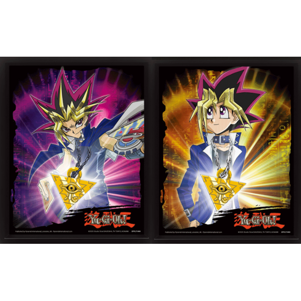 Póster Enmarcado 3D Puzzle Milenario Yu-Gi-Oh! 23 x 28 cm