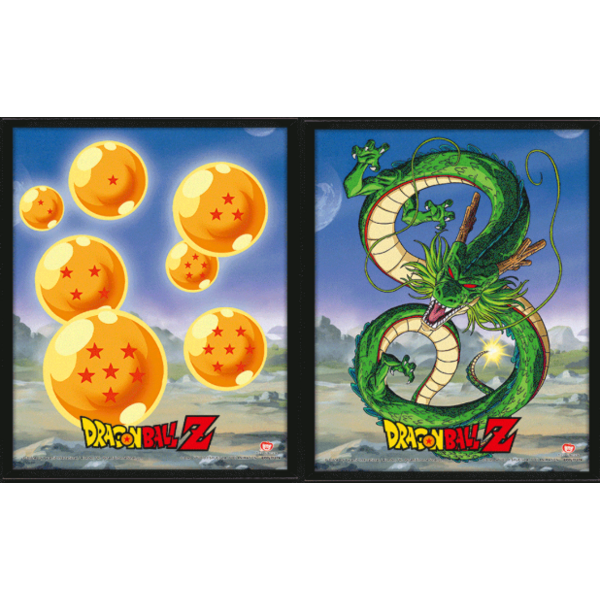 Shenron Framed 3D Poster Dragon Ball Z 23 x 28 cm