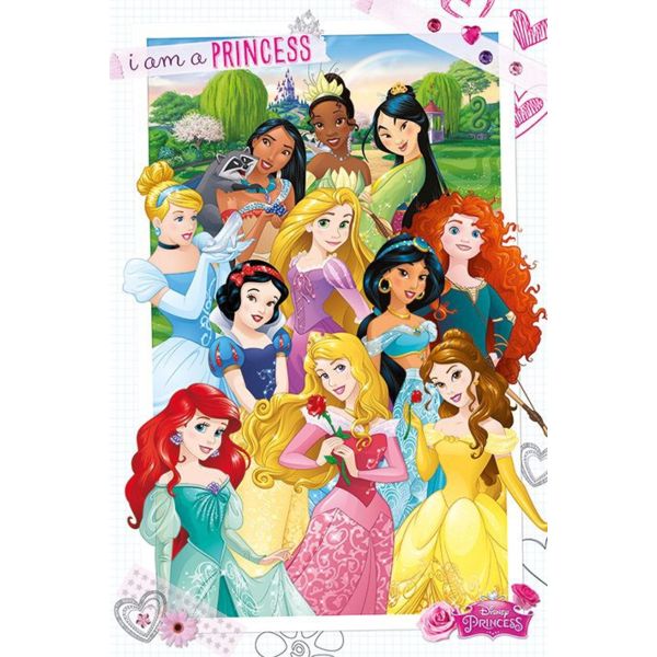 I Am Princess a Poster Disney 91,5 x 61 cms
