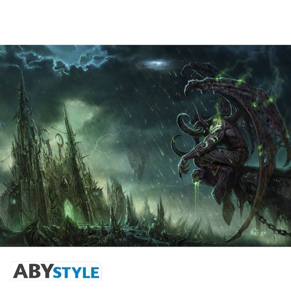 Poster Illidan Stormrage World Of Warcraft 91,5 x 61 cms
