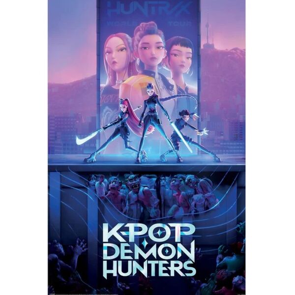 K-pop Demon Hunters Poster 91,5 x 61 cms