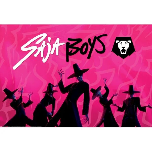 Saja Boys K-pop Demon Hunters Poster 91,5 x 61 cms