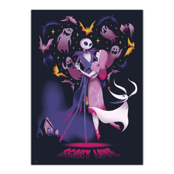 Poster Scary Love Pesadilla Antes de Navidad 50 x 70 cm