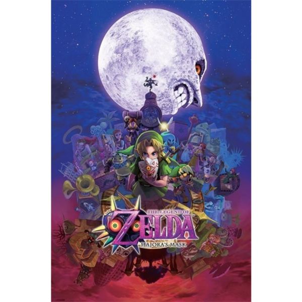 Poster The Legend of Zelda Majoras Mask 91,5 x 61 cms
