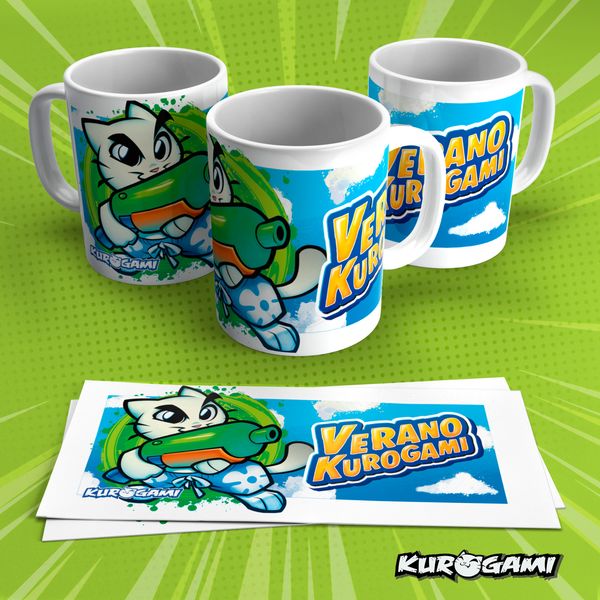 Taza Kuroneko Especial Verano 2021 Kurogami Taza Kuroneko Especial Verano 2021 Kurogami