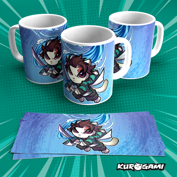 Taza Kuroneko Cazador de Demonios Kurogami Taza Kuroneko Cazador de Demonios Kurogami