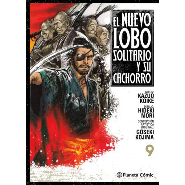 El Nuevo Lobo Solitario y Su Cachorro #09 Manga Oficial Planeta Comic (Spanish)