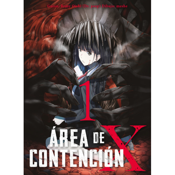 Área de Contención X #01 Spanish Manga