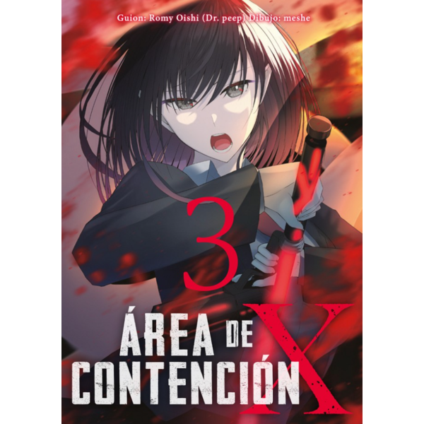 Área de Contención X #03 Spanish Manga