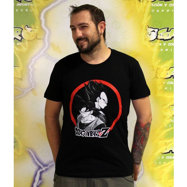 Camiseta Son Goku y Vegeta Dragon Ball Z 