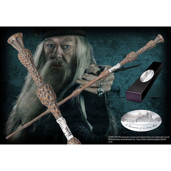 Varita Albus Dumbledore - Replica Oficial Harry Potter 