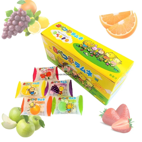 Caramelos Abe Abekko Ramune de Frutas 5 gr