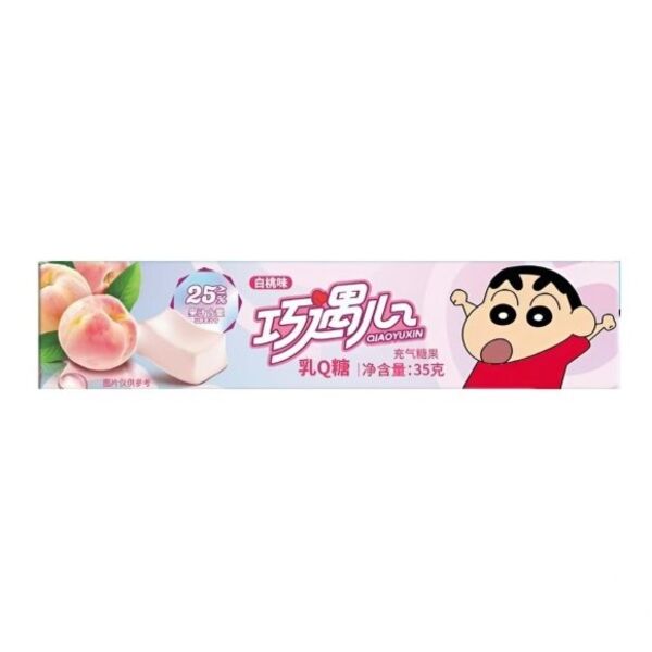 Caramelos Masticables Sabor Melocotón Blanco Shin Chan QIAOYUXIN 35 g