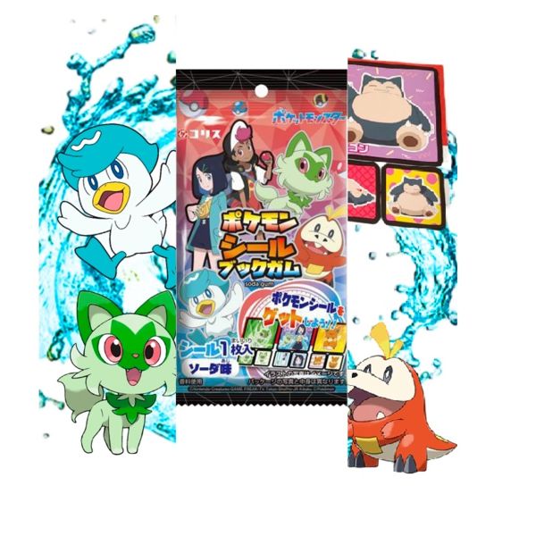 Coris Chewing Gum & Sticker Pokémon 3,5 g