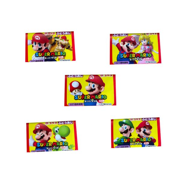 Super Mario Chewing Gum Coris Grape Flavor