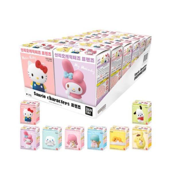 Mini Figura y Gominola Sanrio Friends Vol. 1 Bandai 1,5 g