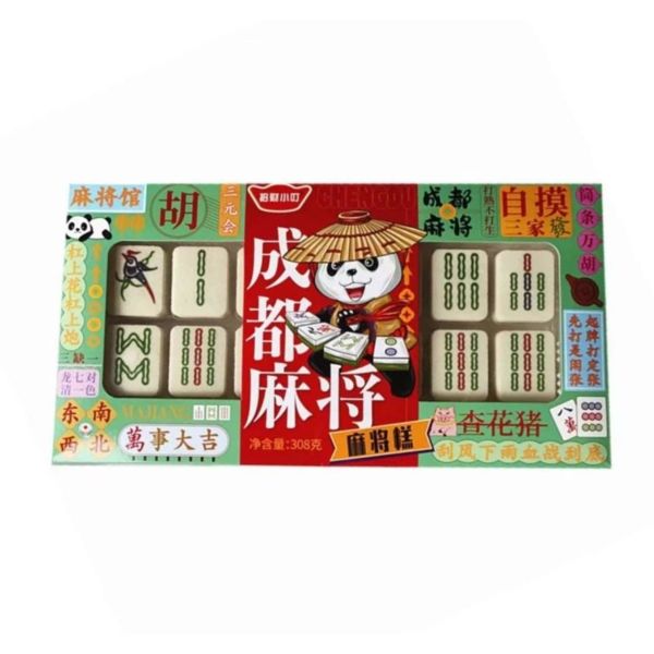 Pastel Mahjong Chengdú Verde 308 g