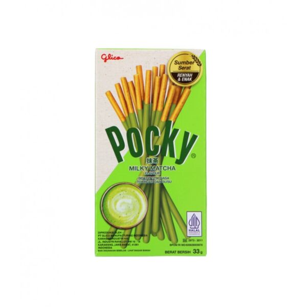 Pocky Palitos Sabor Matcha Glico 33 g