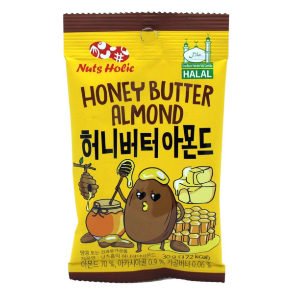 Butter and Honey Almond Snack Nuts Holic 30 g