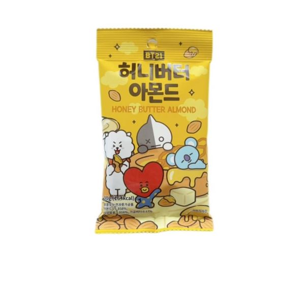 Honey & Butter Almond Snack BT21 BTS 30 g