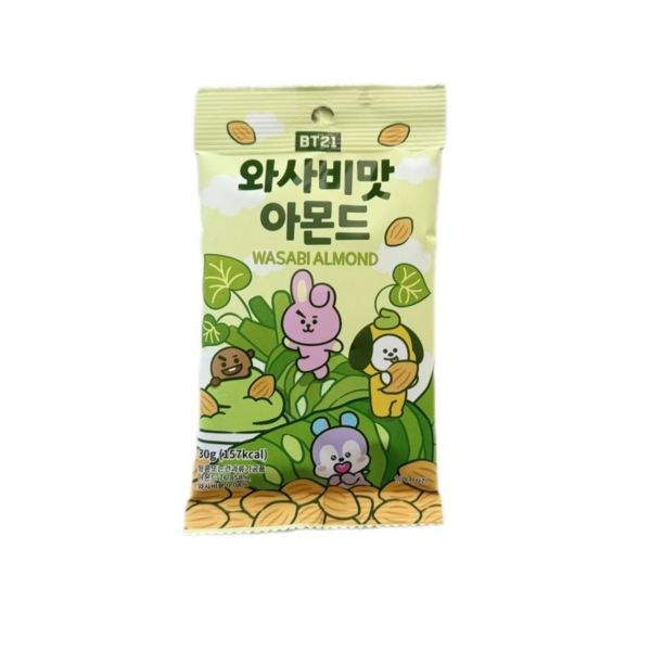 Wasabi Almond Snack BT21 BTS 30 g