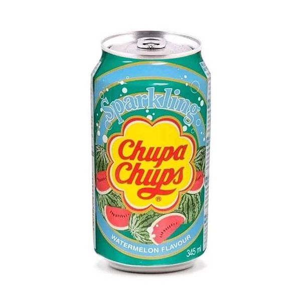 Chupa Chups Sparkling Watermelon soft drink 345 ml