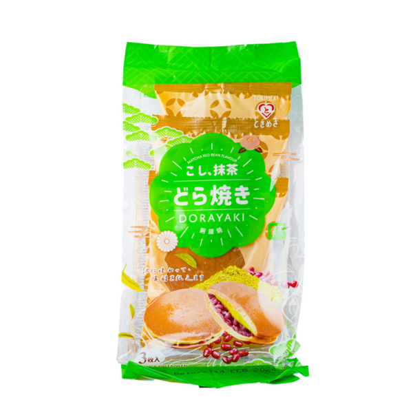 Matcha & Red Bean Dorayaki Bag Tokimeki 165 g