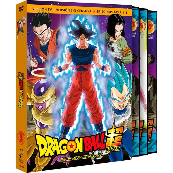 DVD Dragon Ball Super Box 9 Episodes 105-118 