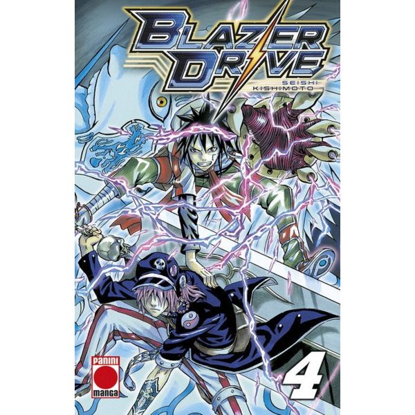 Blazer Drive #04 Manga Oficial Panini Manga (spanish)