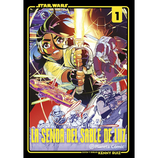 Star Wars:  La senda del sable de luz #01 Spanish Manga