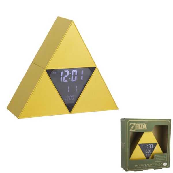 Reloj Despertador Trifuerza The Legend Of Zelda