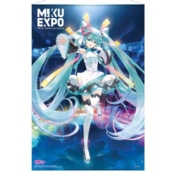 Miku Expo 10th Anniversary Limited Edition Wallscroll Poster Vocaloid 61 x 91 cm