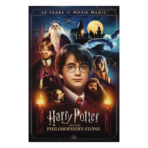 20 Years of Movie Magic Poster Harry Potter 91,5 x 61 cms