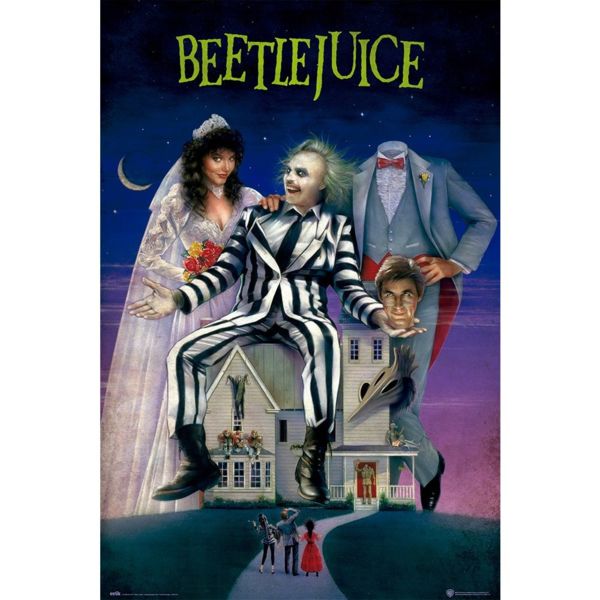 Poster Beetlejuice Pelicula 91,5 x 61 cms