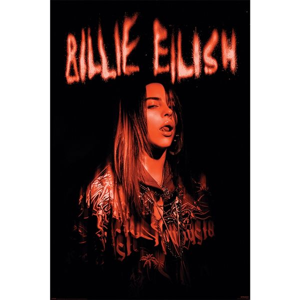 Poster Billie Eillish Sparks 91,5 x 61 cms