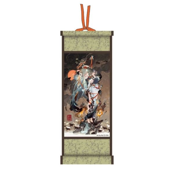 Póster de Tela Kakemono Hatsune Miku Shimian Maifu Vocaloid 10 x 25 cm