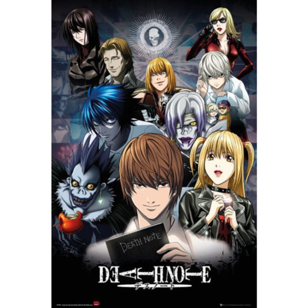 Death Note Collage Poster 91.5 x 61 cms