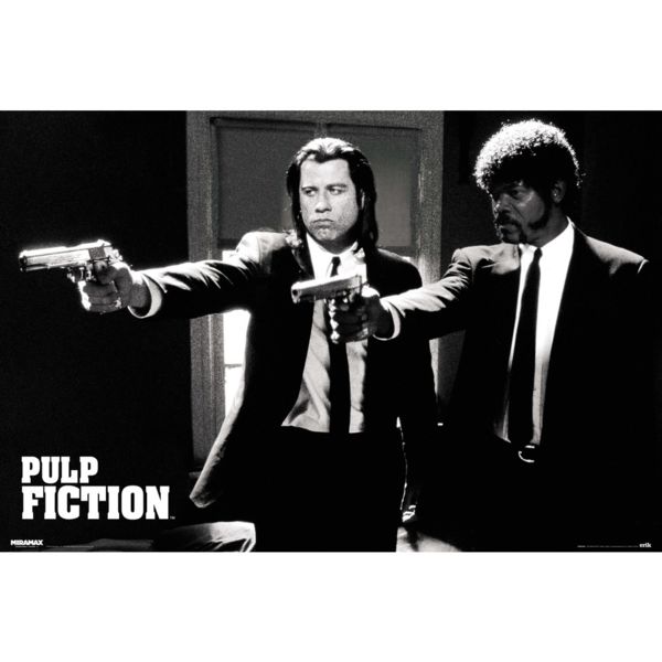 Poster Pulp Fiction Divine Intervention 91,5 x 61 cms